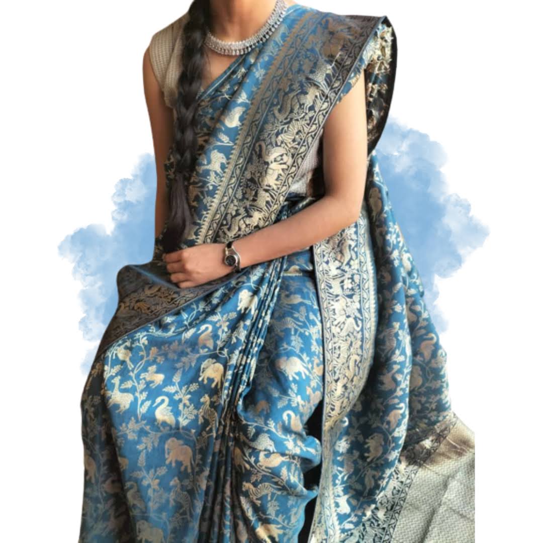 Banarasi Silk Saree | Jain Bandhu Saree showroom product image