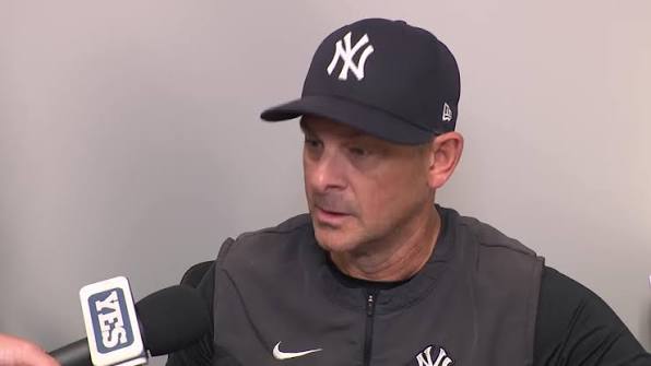Aaron Boone on Friday's loss, during which he was ejected in the sixth  inning. #YANKSonYES | YES Network | Facebook