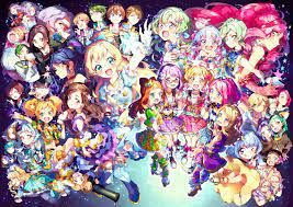 All Idols Of Aikatsu Stars Animasi Gadis Animasi