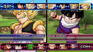 I hope this list brings in people who are still playing and those. Dragon Ball Z Budokai Tenkaichi 3 All Characters And Transformations Youtube