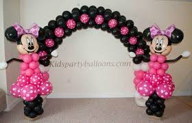 Whatever you are celebrating, we create the environment for a lifetime of wonderful memories with arches, centerpieces, columns, backdrops, sculptures and more. Minnie Encuentra Los Materiales Para Confeccionar Este Tipo De Proyecto Minnie Mouse Birthday Decorations Minnie Mouse Party Decorations Minnie Mouse Balloons