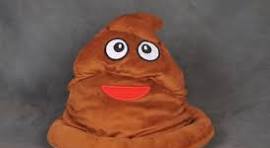 Emoji Plush Poop Emoticon Hat Soft Stuffed Novelty Toy for ...