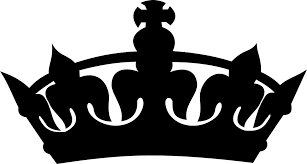 Black And White Crown Png Aethelwulf Of Wessex A Dad For The Dark Ages Cross Silhouette Crown Png Purple Crown