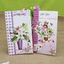 My daughter wanted to make her own version so instead of popsicle sticks she used smaller wooden sticks we had bought at the craft store and made smaller flowers for her card. 8 Pieces Lot Creative Diy Beautiful Flowers Daily Greeting Card Mother S Day Greeting Card Thank You Card With An Envelope Card Connector Card Magic Trick Revealedcard Skins Aliexpress