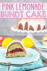 Pink Lemonade Bundt Cake Recipe In 2020 Bundt Cake Cake Bakery Cakes