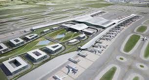 Rome Fiumicino Airport Expansion New Terminal Area Between The N S Runways 2 New Ones