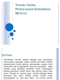 Ianya menjadi asas induk kaedah hazim dalam proses belajar mula membaca. Teknik Teknik Pengajaran Menulis