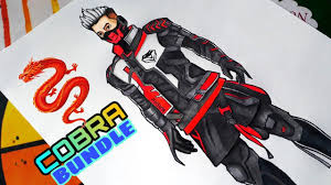 To be the last survivor is the only goal. Cobra Bundle Drawing Red Bundle Freefire Drawing Kaku Arts Youtube