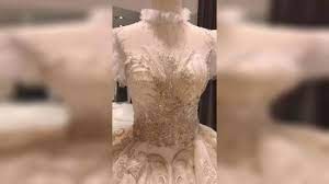 Hochwertige hochzeitskleider in großer auswahl an brautkleider brautjungfernkleider,blumenmädchenkleider und mehr modische hochzeitsmode. China Lange Hulsen Brautballkleid Arabische Geschwollene Hochzeits Luxuxkleider M6856 Kaufen Hochzeits Kleid Auf De Made In China Com