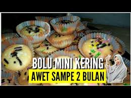 Mar 03, 2015 · place rack in center of the oven and preheat the oven to 325 f, line cupcake tins with 16 cupcake liners and set aside. Cara Membuat Bolu Mini Kering Awet Sampai 2 Bulan Cocok Untuk Jualan Untuk 2x Lipat Youtube