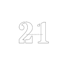 Number , numbers , numeral , numerals share: Free 3 Inch 9 Number Stencil Freenumberstencils Com