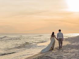 Once down to the beach, the rocky shoreline and the sheer rock walls make for a wonderful setting when looking out onto the ocean with the rocks and outcroppings into the water. Wedding Photography Sand Dollar Beach Weddings And Receptions