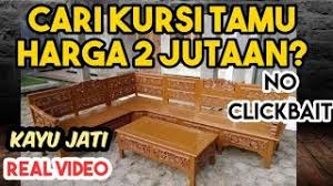 Karena adanya ruang tamu sangat penting didalam rumah, dimana saat tamu datang, ruang atau tempat pertama yang akan disinggahi yakni ruang tamu. Kursi Tamu Minimalis Harga 2 Jutaan Jati Jepara Kursi Tamu Jepara Murah Youtube