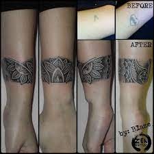 Ornamental Bracelet Cover Up Tattoo By Blaze Www Facebook Com Zentattoozagreb Tattoo Bracelet Tattoos Word Tattoos
