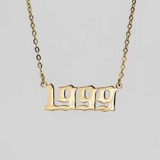 Shop necklaces at kay® jewelers. Birth Year Necklace Personalised Jewellery Prya Uk