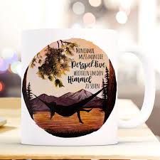 Doch der gesetzliche feiertag bezieht sich auf ein altes christliches fest. Tasse Becher Campen Am See Hangematte Spruch Perspektive Wechseln Um Himmel Sehen Kaffeebecher Geschenk Spruchbecher Ts1006 Wandtattoos Elfentur Tassen