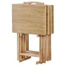 5 Piece Tv Tray Set Wood Pdg Tv Tray Set Tv Trays Wooden Tv Trays