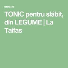 Tonic Pentru Slăbit Din Legume Food