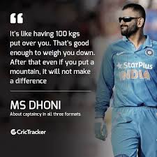 Dhoni learned the helicopter shot from his childhood friend santosh lal, who passed away in july 2013. 12 Ms Dhoni Quotes Ms Dhoni Inspirational Quotes About Life