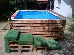 Ce tutoriel est réalisé par sylvie , grande adepte de la couture, du jardinage et du bricolage. Projette Pour Construire Une Piscine Avec Palettes Homemade Swimming Pools Building A Pool Pool Landscaping