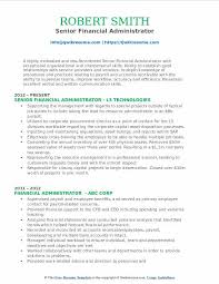 Answering telephone calls, responding to queries, and replying to emails. Financial Administrator Resume Samples Qwikresume