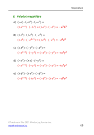 algebrai kifejezések 7 osztály pdf