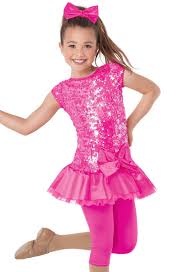 Weissman Drop Waist Cap Sleeve Dress Dance Outfits Tween Outfits Pop Star Costumes