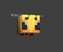 A bee in promotional artwork for the first caves & cliffsupdate. I Made Minecraft Bee As A Model For Tf2 Tf2