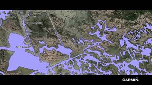 Bluechart G2 Maps The Louisiana Bayou With High Res Satellite Imagery