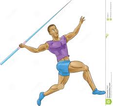 Olympics Spear Throwing Javelin Stock Vector Illustration Of Vector Muscular 25095311