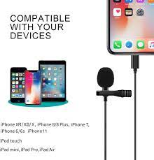 Mike boland & abid chaudhry: Buy Microphone Professional For Iphone Video Conference Podcast Voice Dictation Youtube Grade Valband Omnidirectional Phone Audio Video Recording Condenser Microphone 6 0m Online In Vietnam B081gxfyx3