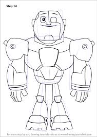 Large collection of teen titans coloring pages, more than 110 pictures. Learn How To Draw Cyborg From Teen Titans Go Teen Titans Go Step By Step Drawing Tutorials
