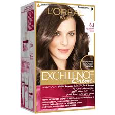 To make your ash blonde vibrant, you ought to bleach your hair if black or dark is your natural hair color. Buy L Oreal Paris Excellence Creme 6 1 Dark Ash Blonde Hair Color 1 Packet Online Lulu Hypermarket Uae