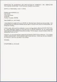 Applicant rejection letters bear disappointing news, which must be delivered. Job Rejection Letter After Interview Citehrblog