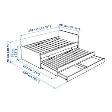 Slakt White Bed With Underbed And Storage 90x200 Cm Ikea Bed Frame Day Bed Frame Ikea Bed