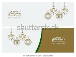 Christmas Banner Ornament Hanging Gold Isolated Stock Vector Royalty Free 1181938858 Abstract Advertising Backdrop Background Banner Blank Blue Busi