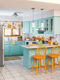 These kitchen cabinet paint colors translate well into nearly any décor style, while brighter hues are best saved for the walls, which are way easier to paint. 93 Bright And Colorful Kitchen Design Ideas Digsdigs