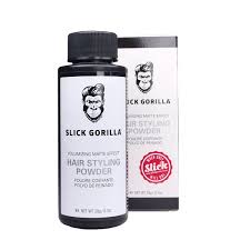 You have two choices to make here. Slick Gorilla Hair Styling Powder Gentleman Son