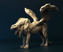 Artstation Griffin Concept Emre Ekmekci In 2020 Concept Griffin Lion Sculpture