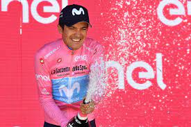 El ecuatoriano richard carapaz (movistar) afronta la semana decisiva del giro de italia contento y emocionado por tener la maglia rosa, y a la vez convencido de sentirse uno de los favoritos para el triunfo final en verona. Estadio Cuanto Cuesta La Bicicleta De Richard Carapaz Con La Que Gano El Giro De Italia Bit Ly 31a9ivj Facebook