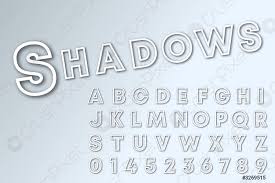 Needless to say it finally broke on friday. Shadows Line Alphabet Font Template Lines Shadow Letters And Numbers Stock Vector Crushpixel