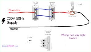 The white wire marked with a black circle are hot not neutral the electricity comes from the source and then goes into the switch box that is spliced then from the light. Two Way Light Switch Connection Electrical Switch Wiring Electrical Switches 3 Way Switch Wiring