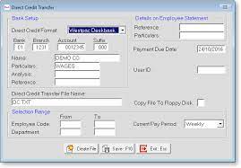 A direct debit is an authorisation from a customer that enables you to take payments from their bank account. Exo Payroll Direct Credit Transfer