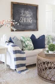 Spring home decorating and easy styling ideas with fresh spring decor. Living Room Spring Decorating Inspiration And Ideas Spring Living Room Living Room Decor Apartment Spring Home Decor