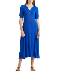 Lauren Ralph Lauren Women S Daytime Casual Dresses Dillard S Shop ralph lauren striped dress and save up to 40%. lauren ralph lauren waffle knit henley neckline elbow sleeve cotton midi dress