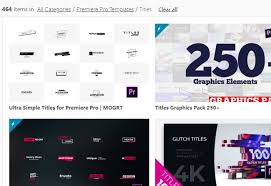 How to import and customize title templates in premiere. Top 20 Adobe Premiere Title Intro Templates Free Download