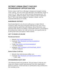 DUCF 2021 Sponsorship Package