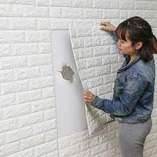 Removable modern mirror tree decal art mural wall stickers home room decoration. Buy 60x15cm Self Adhesive 3d Wall Stickers Bedroom Decor Foam Brick Room Decor Wallpaper Wall Decoration At Affordable Prices Price 5 Usd Free Shipping Real Reviews With Photos Joom