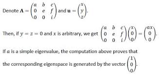 In order to find eigenvectors of a matrix, one needs to follow the following given steps: How Do You Calculate The Eigenvectors Of A Triangular Matrix