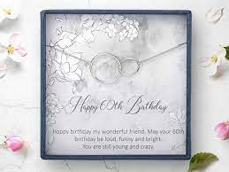 Sixty years is a long time; 60th Birthday Gifts For Women Birthday Gift Ideas 60th Etsy